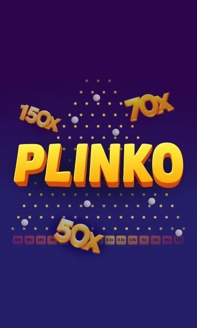 Plinko arcade-style crash game by Amiry