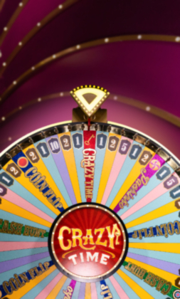 Crazy Time live game show by Evolution Gaming