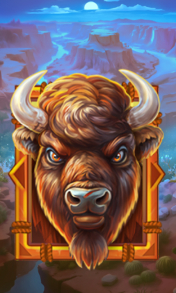 Buffalo Gold Canyon wildlife themed slot game